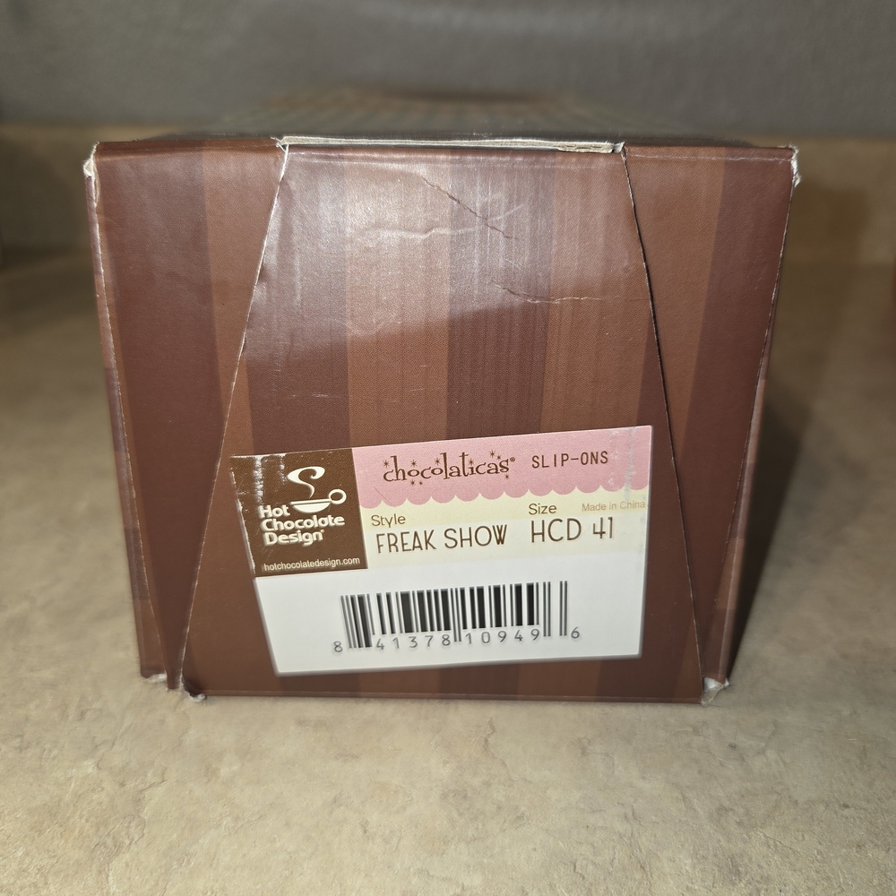 Hot Chocolate Chocolaticas "Freak Show" Women's Flats Sz 11 NIB Alt Tattoo - Picture 8 of 10